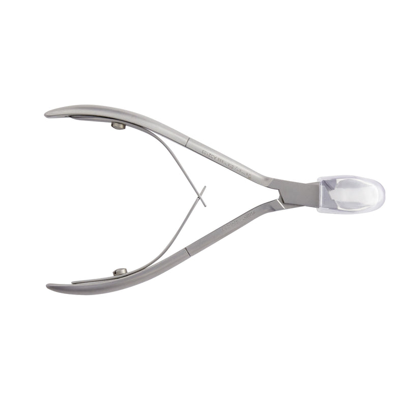 Nail Nipper McKesson Argent Convex Jaw 11 mm X 4-1/2 Inch Length Stainless Steel 
