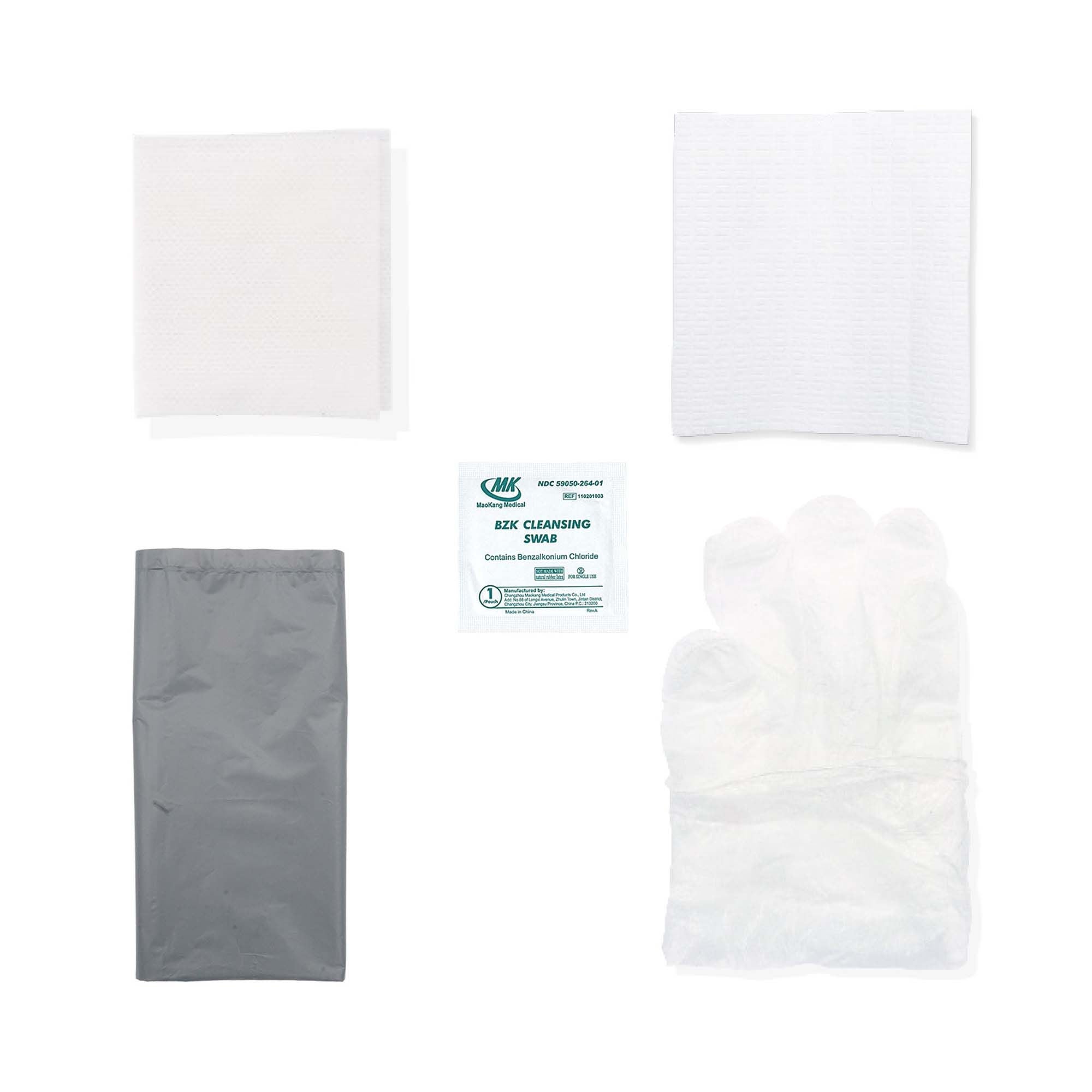Intermittent Catheter Tray EZ-Advancer Firm 14 Fr. Without Balloon Silicone (Case of 100)