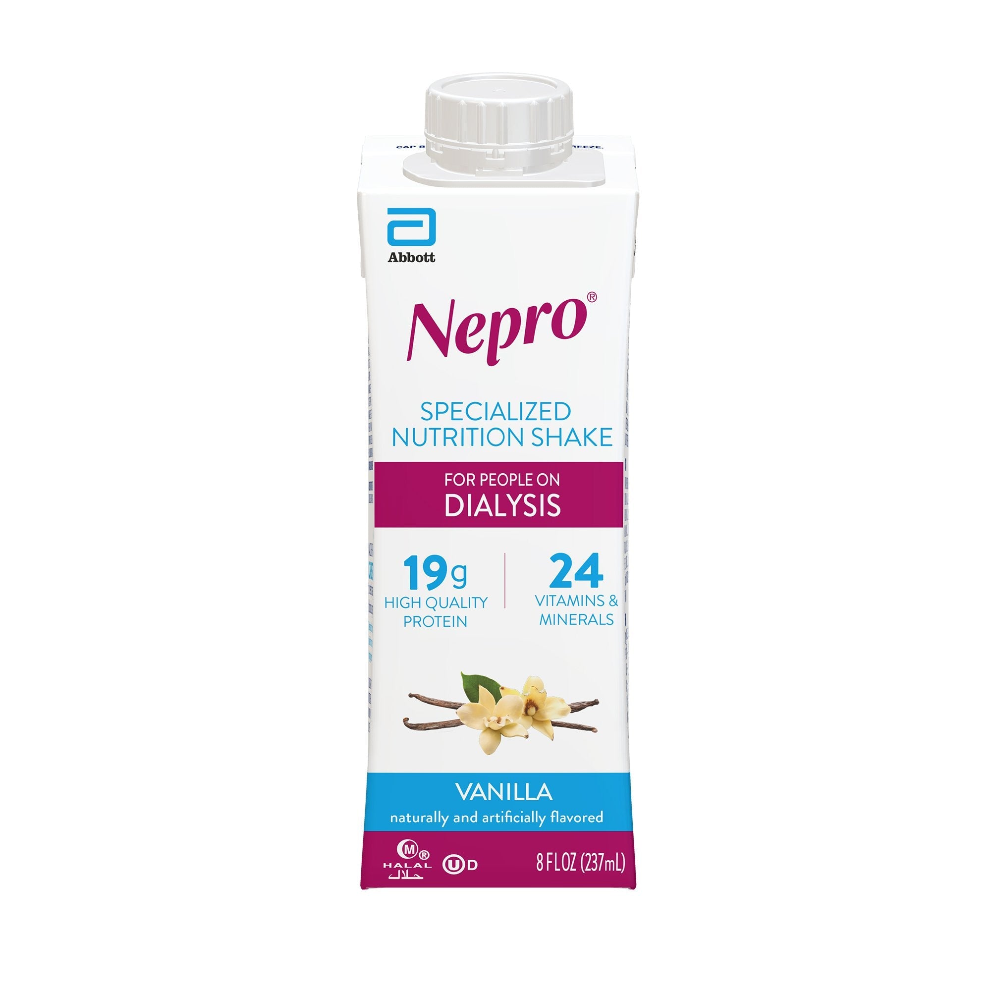 Abbott Nutrition Nepro with Carbsteady Vanilla Therapeutic Nutrition for those on Dialysis (24/CS) 