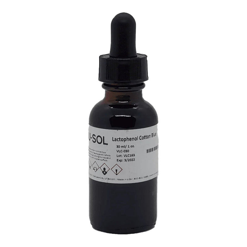 Lactophenol Cotton Blue Solution 30 mL 