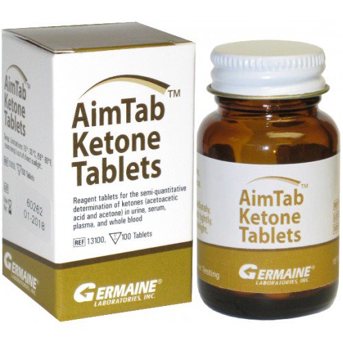 Germaine Laboratories Inc General Chemistry Reagent AimTab Ketone For detection of Ketones in Urine, Serum, Plasma and Whole Blood 