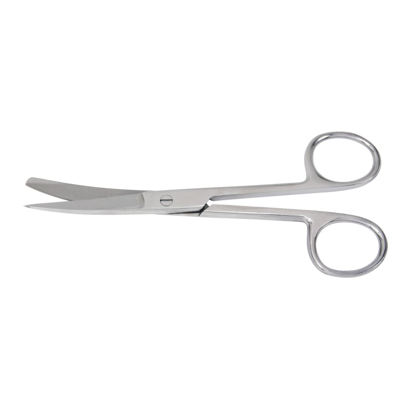 Operating Scissors McKesson 5-1/2 Inch Length Office Grade Stainless Steel Finger Ring Handle Sharp Tip / Blunt Tip 