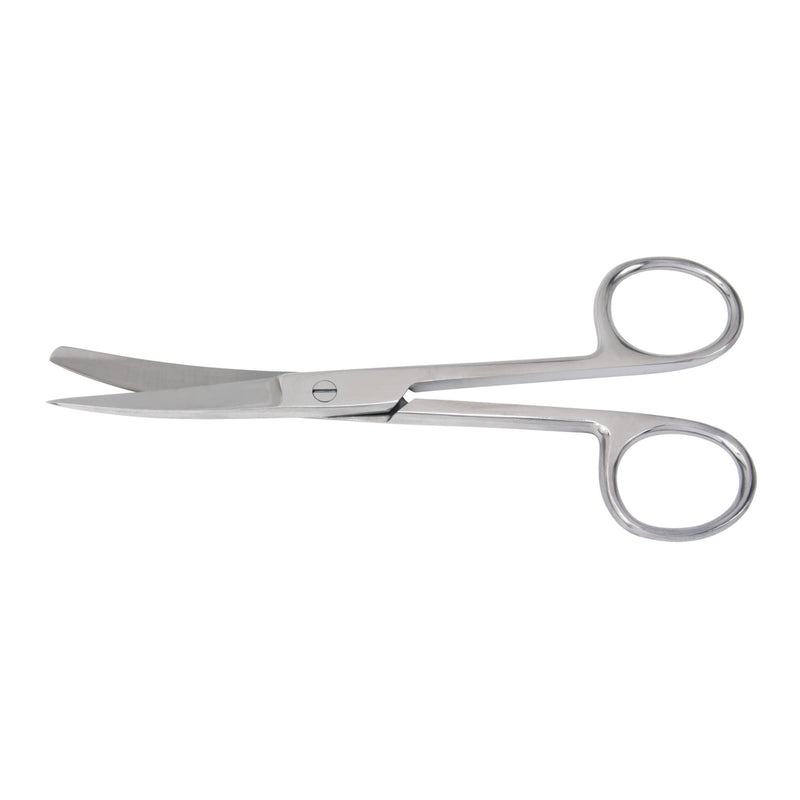 Operating Scissors McKesson 5-1/2 Inch Length Office Grade Stainless Steel Finger Ring Handle Sharp Tip / Blunt Tip (Each)