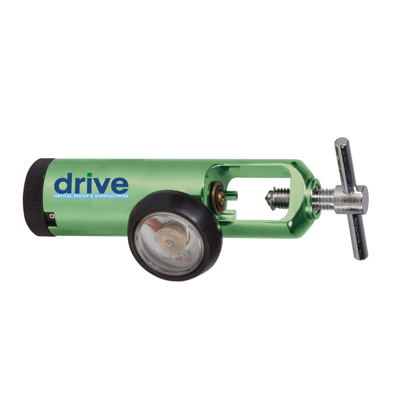 Pediatric Oxygen Regulator Drive Click Style 0 - 4 LPM Barb Outlet CGA-870 