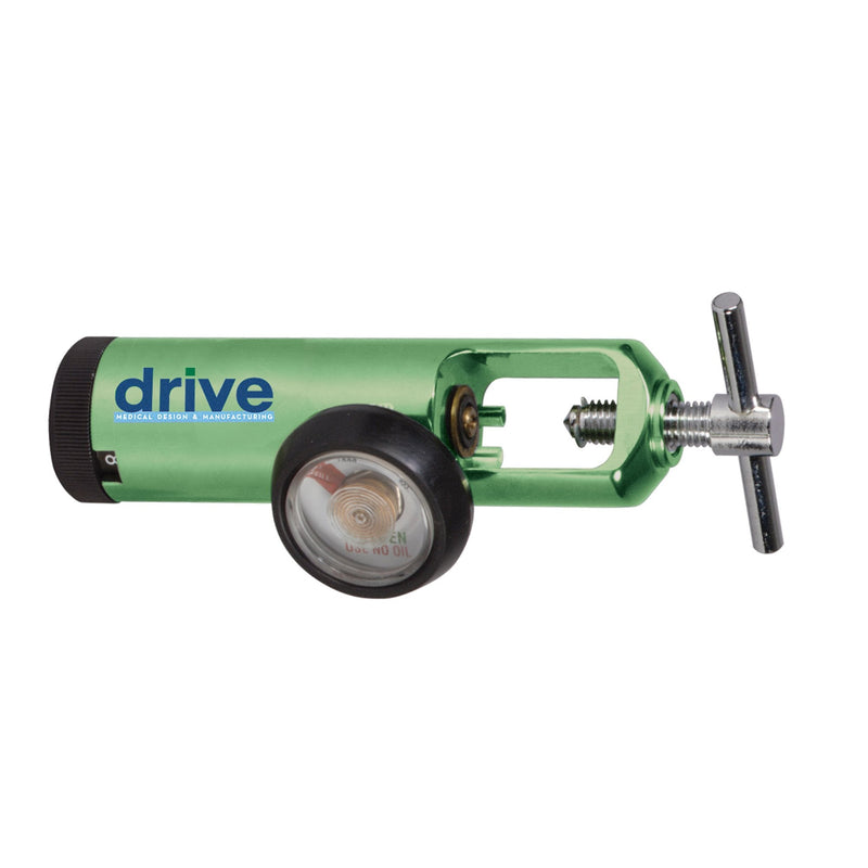Pediatric Oxygen Regulator Drive Click Style 0 - 4 LPM Barb Outlet CGA-870 