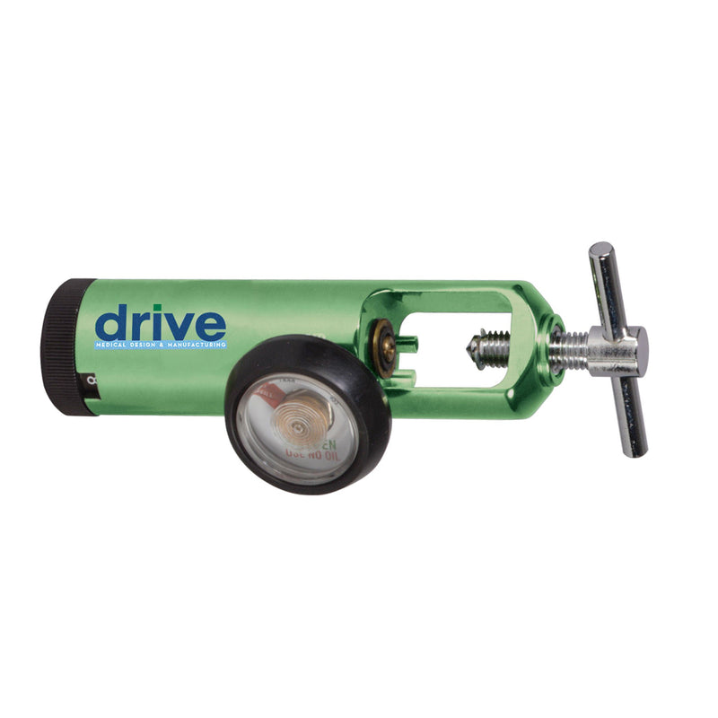 Pediatric Oxygen Regulator Drive Click Style 0 - 4 LPM Barb Outlet CGA-870 (Each)
