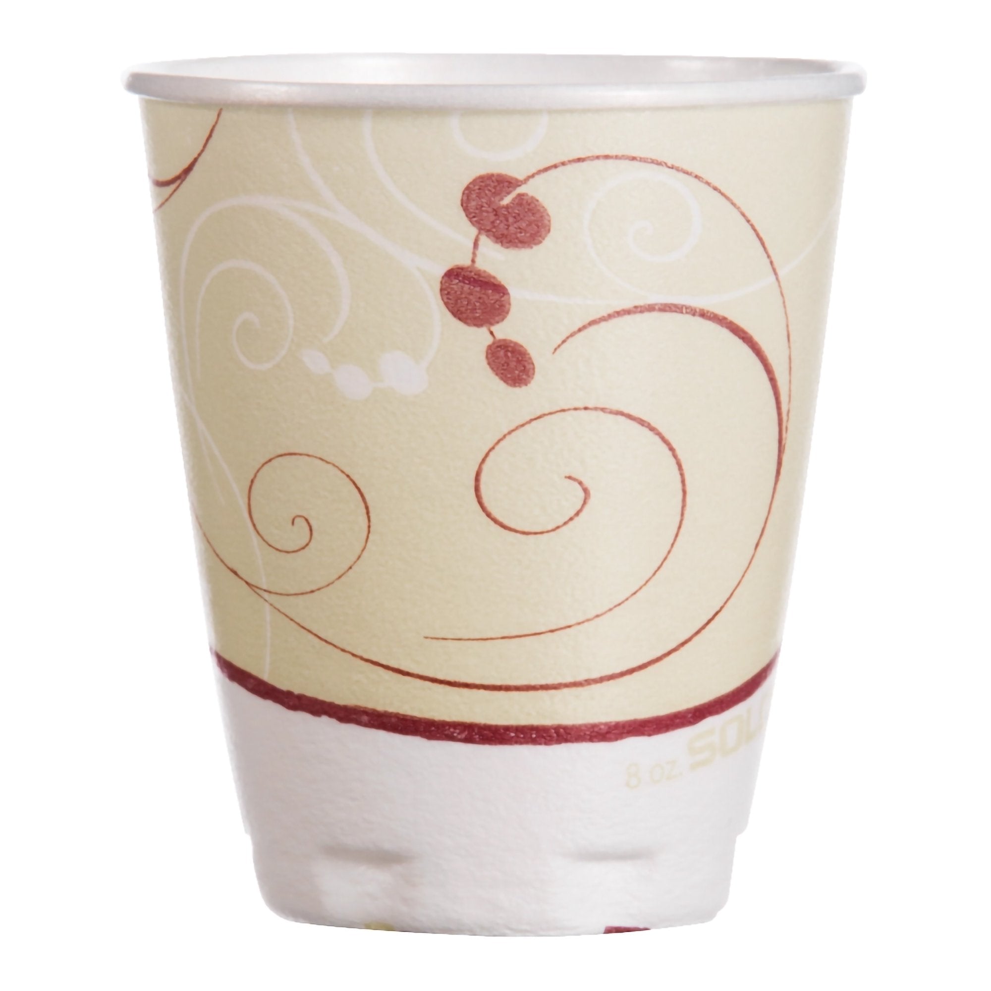 Drinking Cup Trophy Plus 8 oz. Paper Symphony Print Disposable 