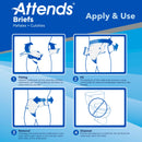 Attends Healthcare Products Attends Advanced Briefs, Regular (80/CS) 