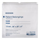 McKesson Patient Belongings Bag, White (Case of 250)