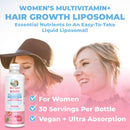 Mary Ruth's Women's Multivitamin + Liposomal for Hair Growth, 15.22-oz. Bottle (Case of 6)