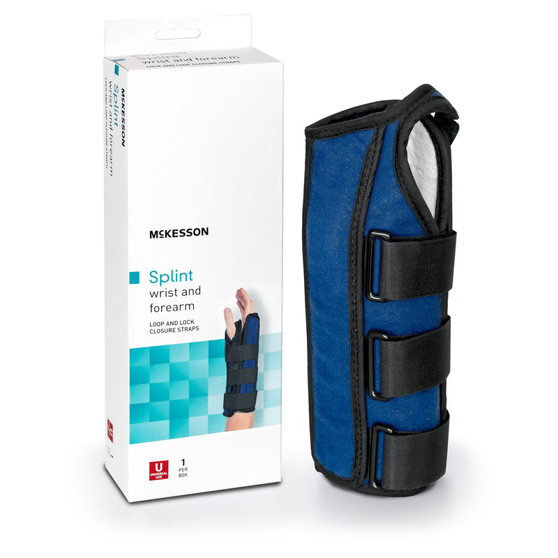 McKesson Brand McKesson Right Wrist / Forearm Splint, One Size Fits Most 
