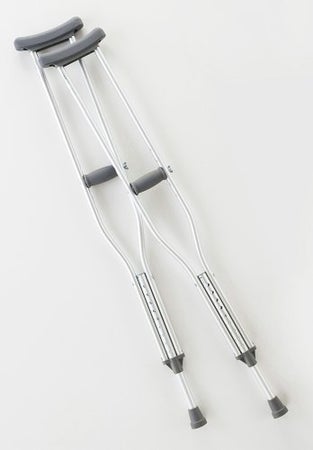 CRUTCH AXILLARY ADULT 62-70300LB 8PR/CS