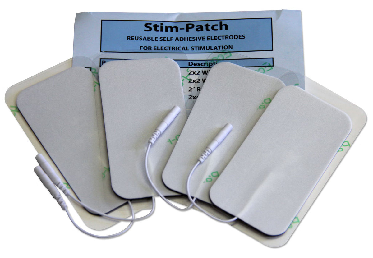 Stim-Patch Electrotherapy Electrode For TENS and EMS Units (Pack of 4)