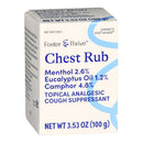Foster & Thrive Chest Rub 2.6% Menthol 1.2% Eucalyptus Oil 4.8% Camphor (Each)