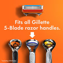 Personal Razor Cartridge Gillette Fusion5 For Gillette Fusion5 Razors NonSterile (Pack of 2)