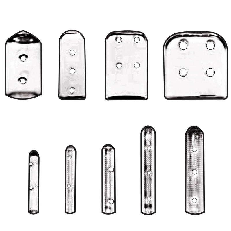 SklarTip Vented Instrument Protectors - Assorted Sizes, Clear - 96-1438