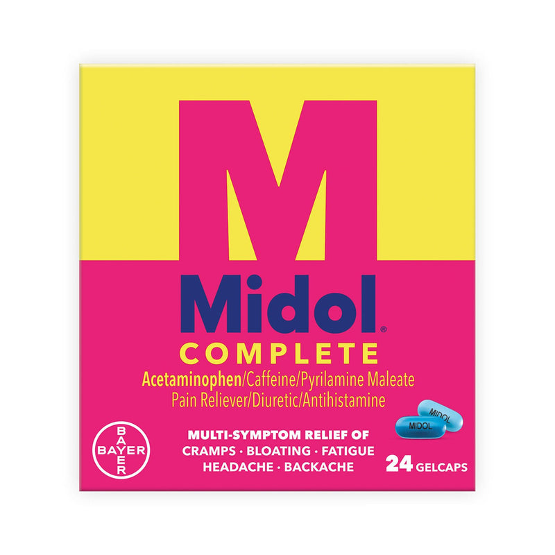 Midol Complete Gelcaps (Box)