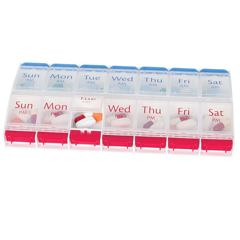 Apothecary Products Ezy Dose 7-Day Pill Organizer, Extra Large (6/PK) 
