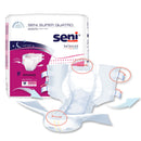 TZMO USA Inc Seni Super Quatro Severe Absorbency Incontinence Brief, Medium (40/CS) 