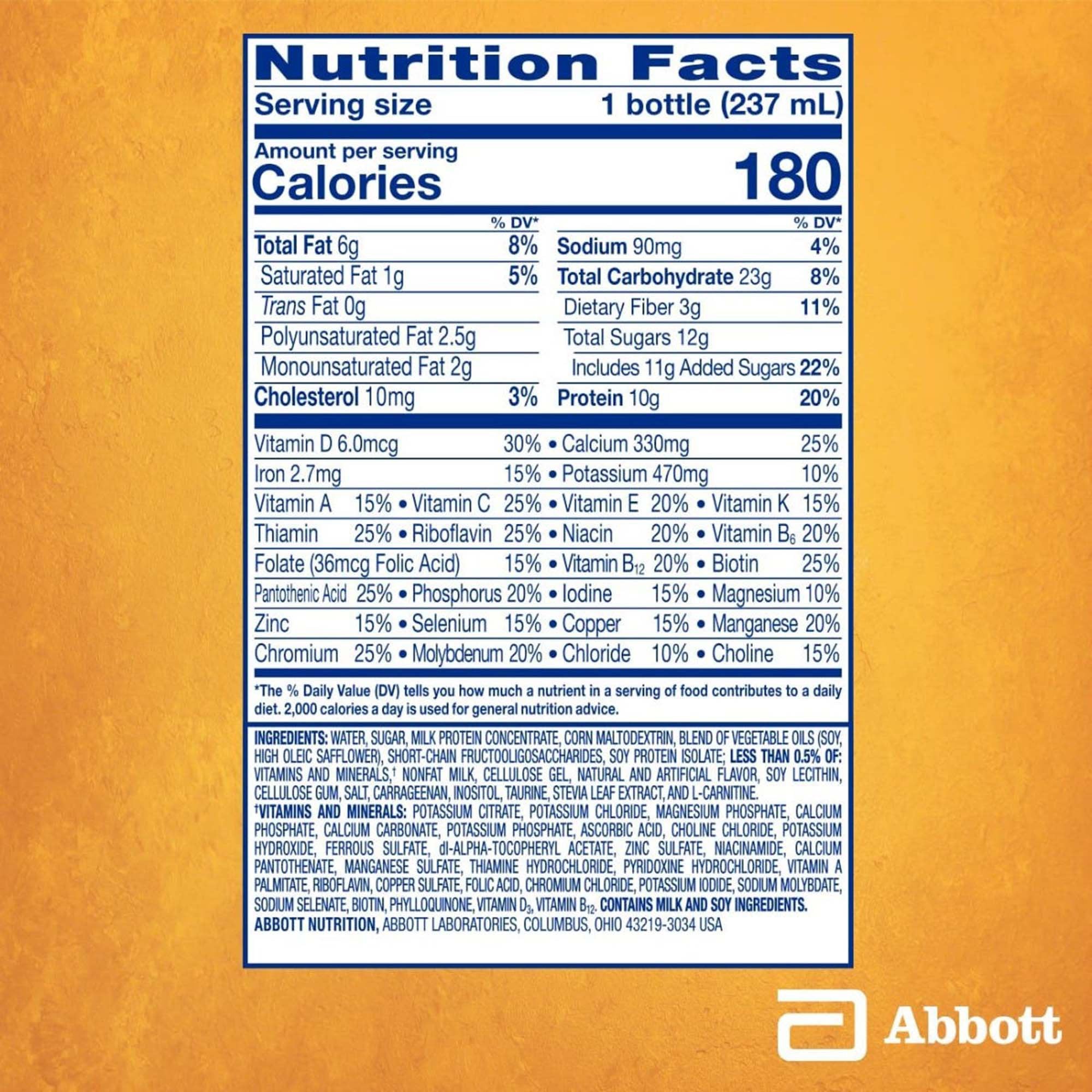 Abbott Nutrition PediaSure SideKicks Vanilla Shake, 8-ounce bottle (24/CS) 