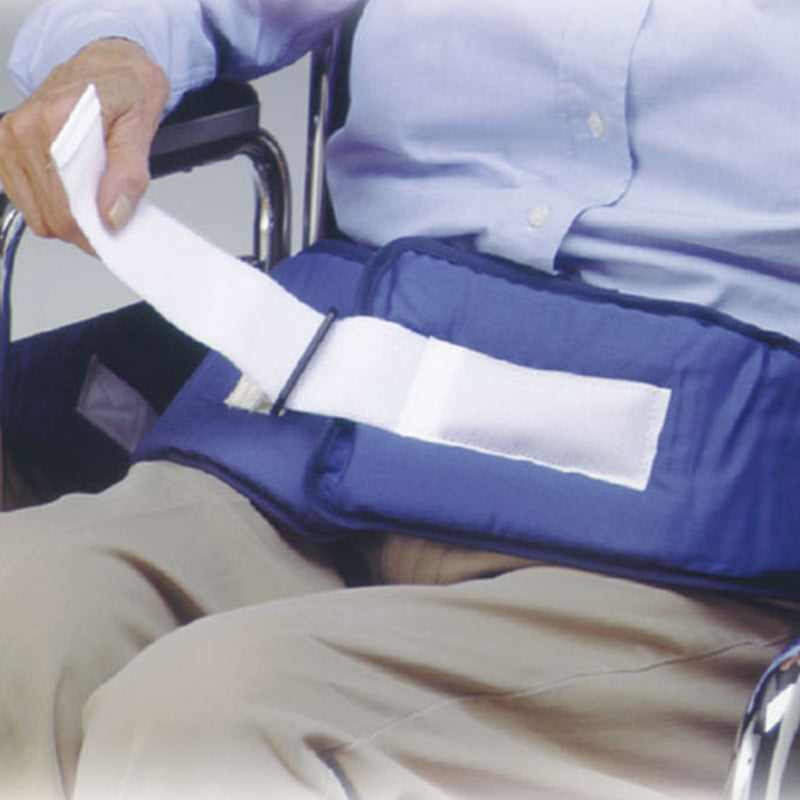 SkiL-Care Chair Waist Belt Restraint, 5 x 26 x 42 in., Blue (Each)
