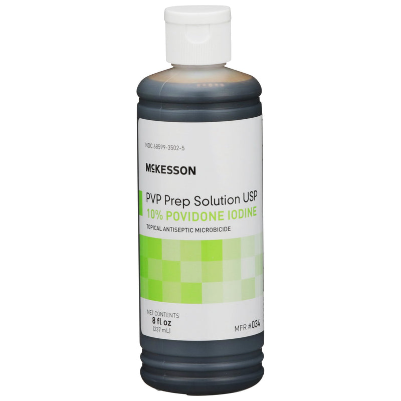 McKesson Brand McKesson Microbicide Antiseptic PVP Scrub Solution, 8-ounce bottle (24/CS) 