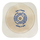 Safe N Simple Ostomy Barrier Trim to Fit, Standard Wear Flexible Tape 45 mm Flange Up to 1-1/4 Inch Opening 4-1/2 X 4-1/2 Inch (80/CS) 