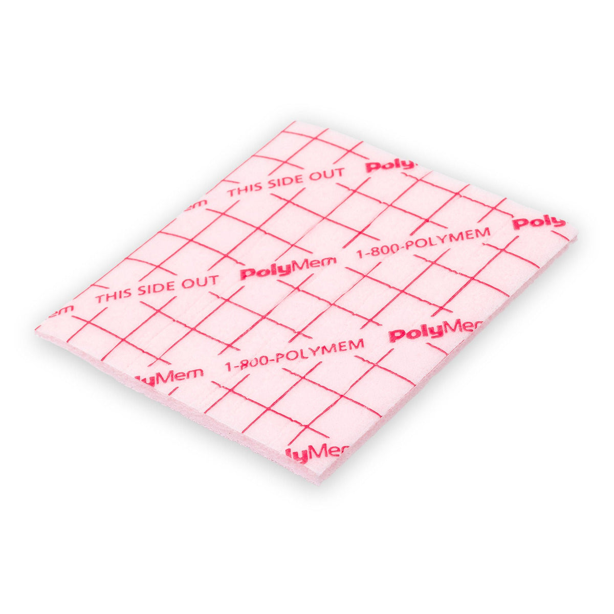 PolyMem Nonadhesive without Border Foam Dressing, 3 x 3 Inch (Case of 60)