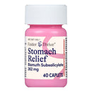 Foster & Thrive Stomach Relief 262 mg Bismuth Subsalicylate Caplets (Bottle of 40)