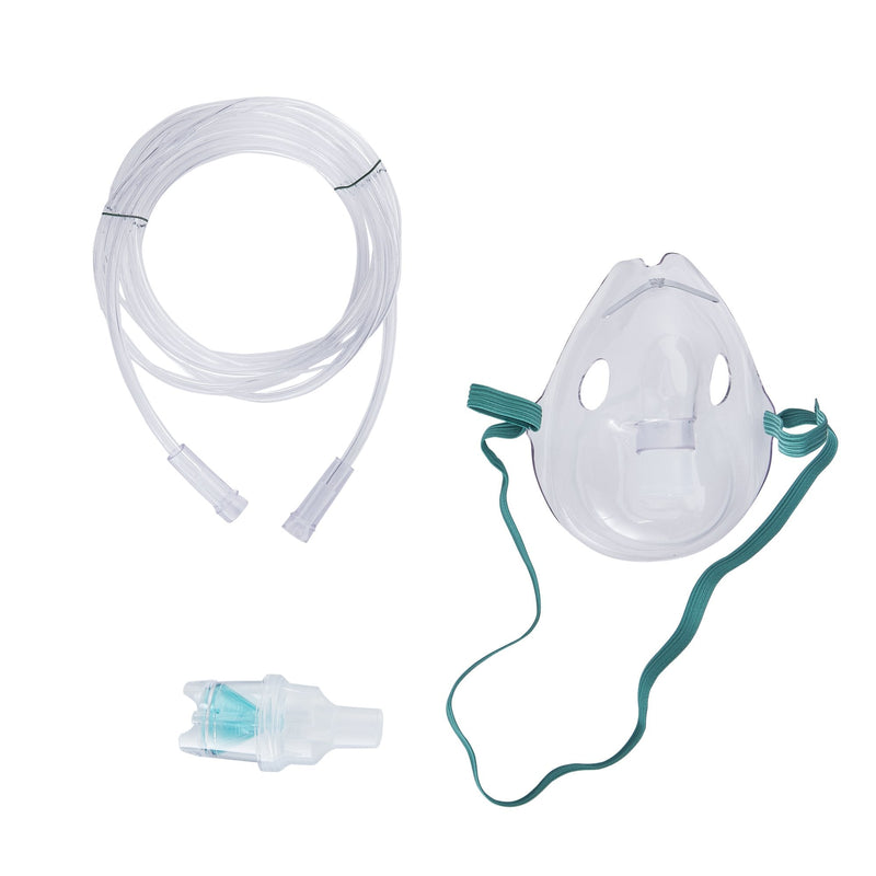 Compressor Nebulizer System Roscoe Medical Small Volume Medication Cup Adult / Pediatric Aerosol Mask Delivery 