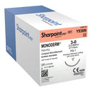 SUTURE MONODERM SIZE 3-018IN/45CM 3/8 CIRC 12/BX
