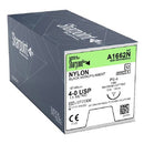 SUTURE NYLON MONO SIZE 4-018IN/45CM 1/2 CIRC 12/BX