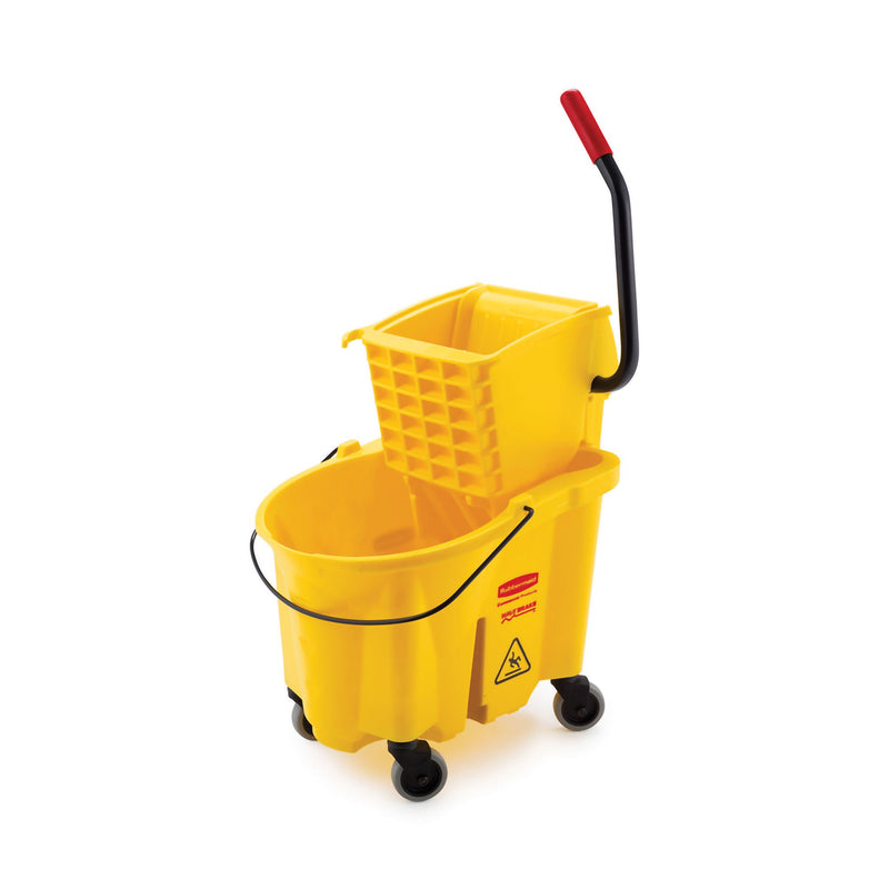 Mop Bucket with Wringer Rubbermaid 26 Quart Yellow (Each)