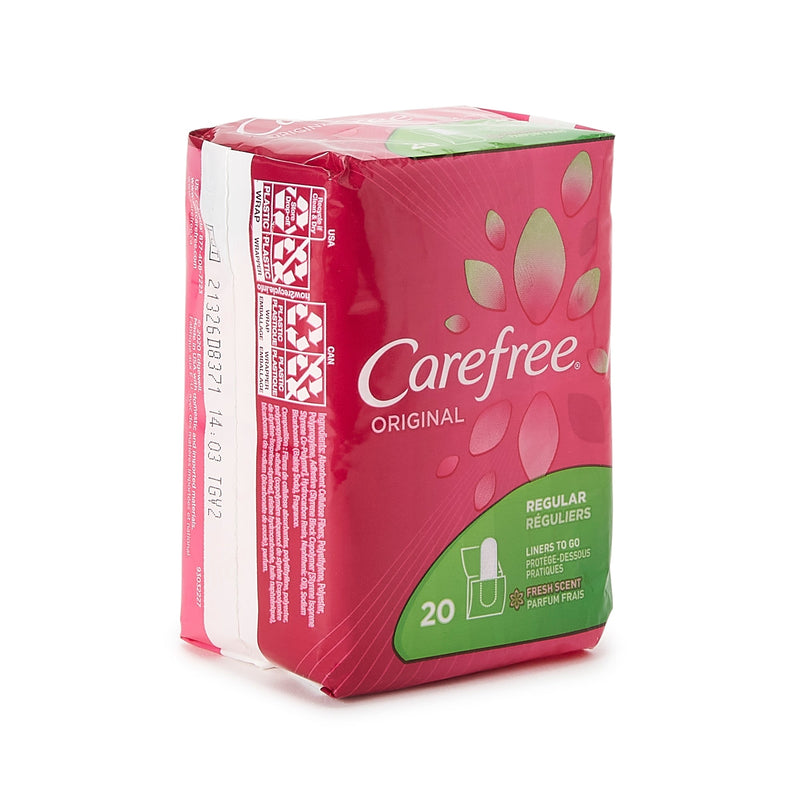 Panty Liner Carefree Regular Absorbency 