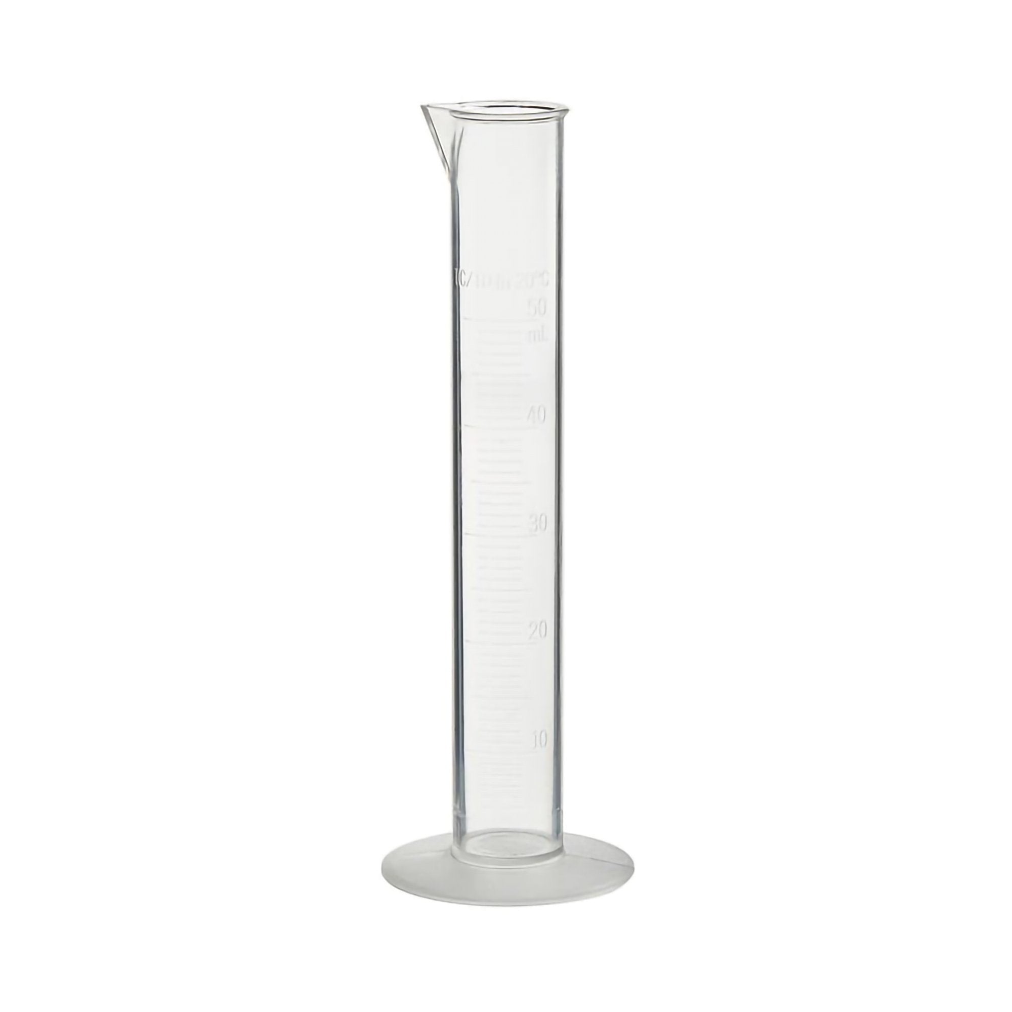 Thermo Scientific Graduated Cylinder Nalgene Economy / Round Base PMP 50 mL (18/CS) 