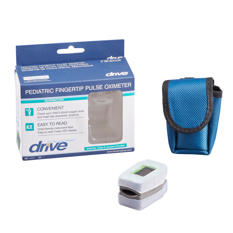 Fingertip Pulse Oximeter Drive Pediatric Battery Operated LED Display (Each)