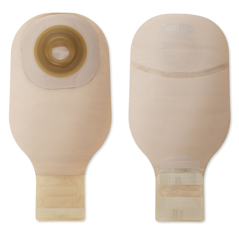 Ostomy Pouch Premier One-Piece System 12 Inch Length Soft Convex, Pre-Cut 1-3/4 Inch Stoma Drainable (Box of 5)