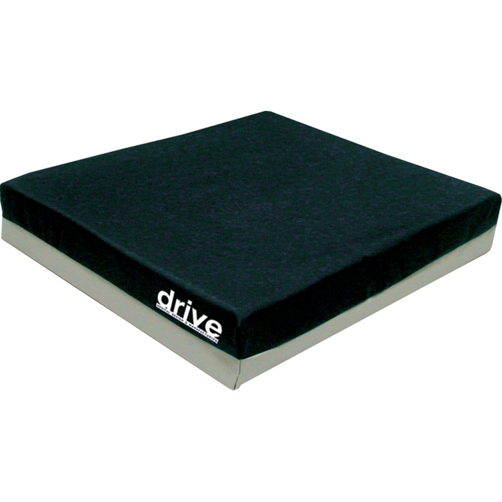 Drive DeVilbiss Healthcare Gel "E" General Use Gel/Foam Wheelchair Cushion, 18 in. W x 16 in. 