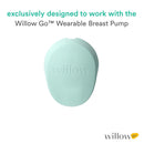 Willow Go Silicone Duckbill Valve Set for Willow Go Breast Pump (2/PK)