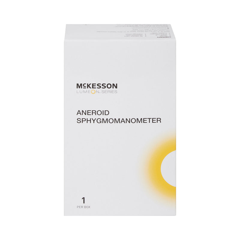 McKesson Deluxe Aneroid Sphygmomanometer with Adult Cuff, 2-Tube, Pocket Size (Case of 20)