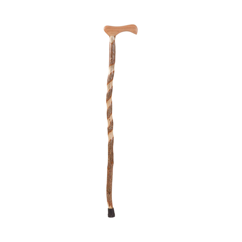 Brazos Sassafras Rustic T-Handle Cane, 37-Inch Height (Each)
