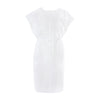 McKesson Patient Exam Gown, One Size Fits Most, White (Case of 50)