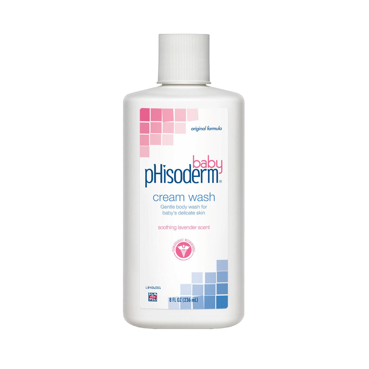 Baby Soap pHisoderm Baby Cream 8 oz. Bottle Lavender Scent (Each)