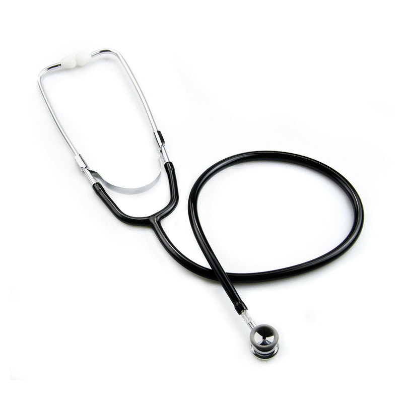 General Exam Stethoscope McKesson Black 1-Tube 21 Inch Tube Double Sided Chestpiece (Each)