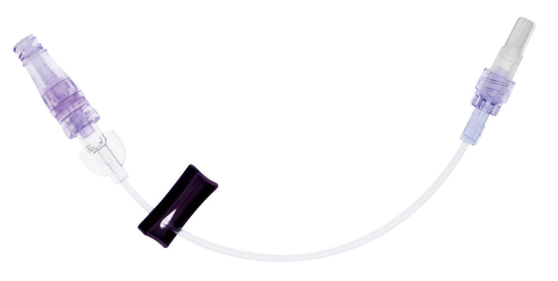 IV Extension Set ICU Needle-Free Port Small Bore 7 Inch Tubing (Case of 50)