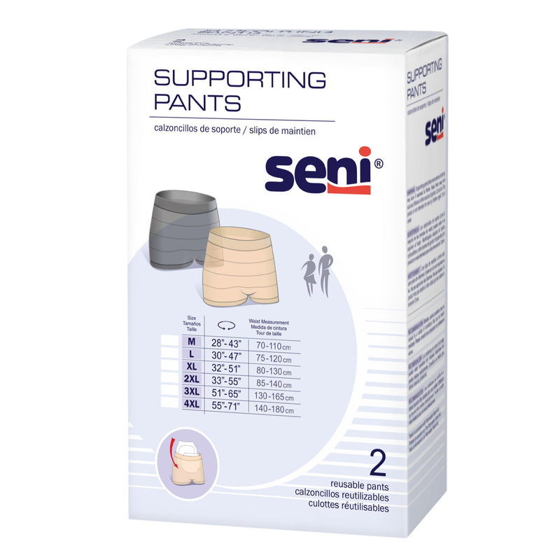 Seni Pull On Boxer Style Knit Pant, 2X-Large, Unisex (16/CS)