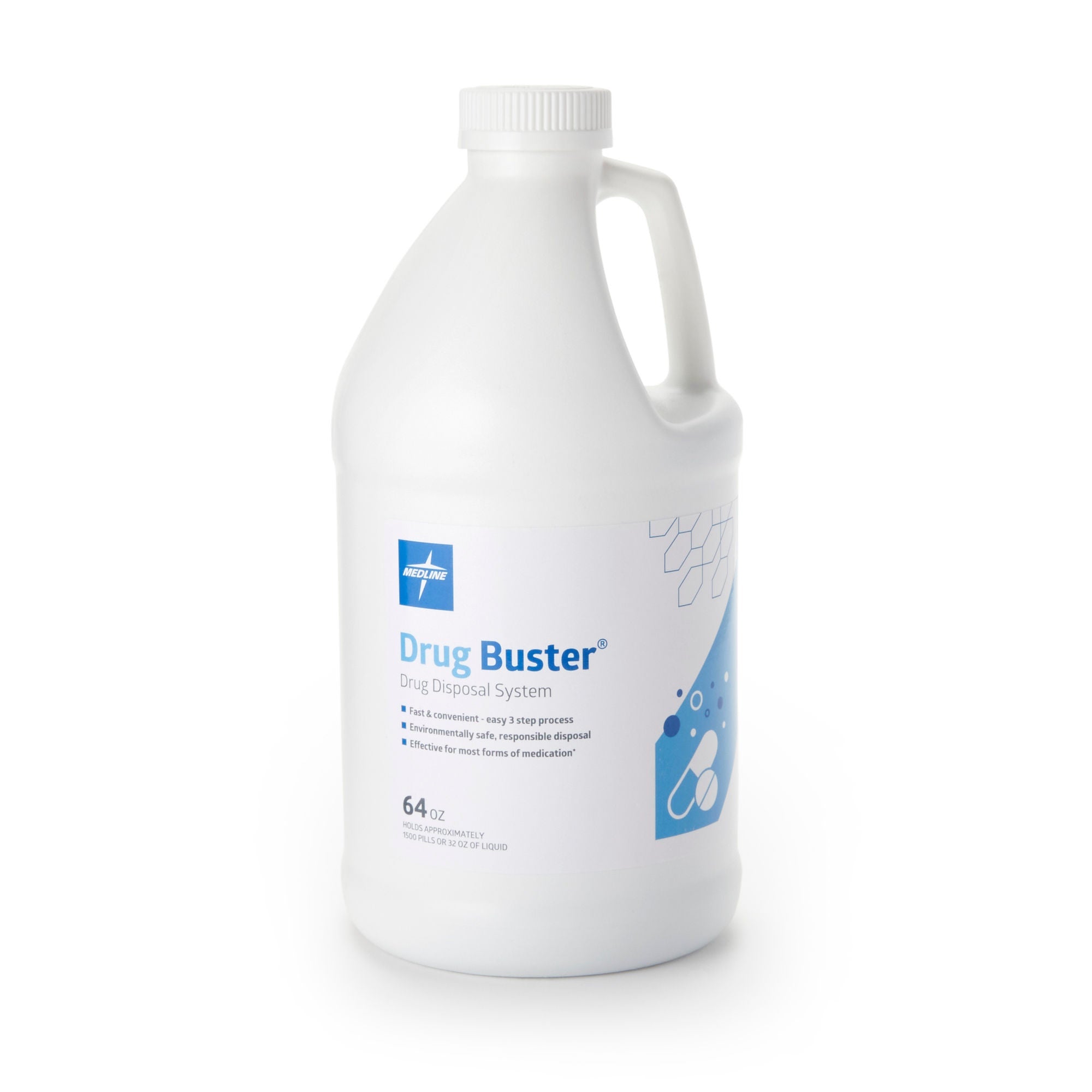 Drug Buster System Drug Disposal Solution (4/CS)