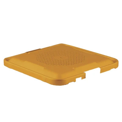 SklarLite Sterilization Container Lid - Half-Size, Standard Lid, 11-1/4" x 11", Yellow - 10-4762 