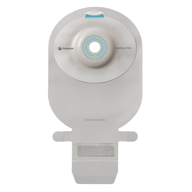 Ostomy Pouch SenSura Mio Convex One-Piece System 11 Inch Length, Maxi Soft Convex, Trim to Fit 5/8 to 1-5/16 Inch Stoma Drainable 