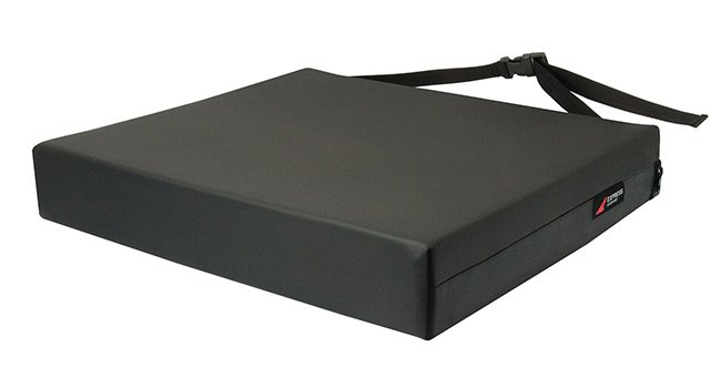 Seat Cushion Express Comfort Gel 18 W X 16 L X 3 D Inch Foam / Gel 